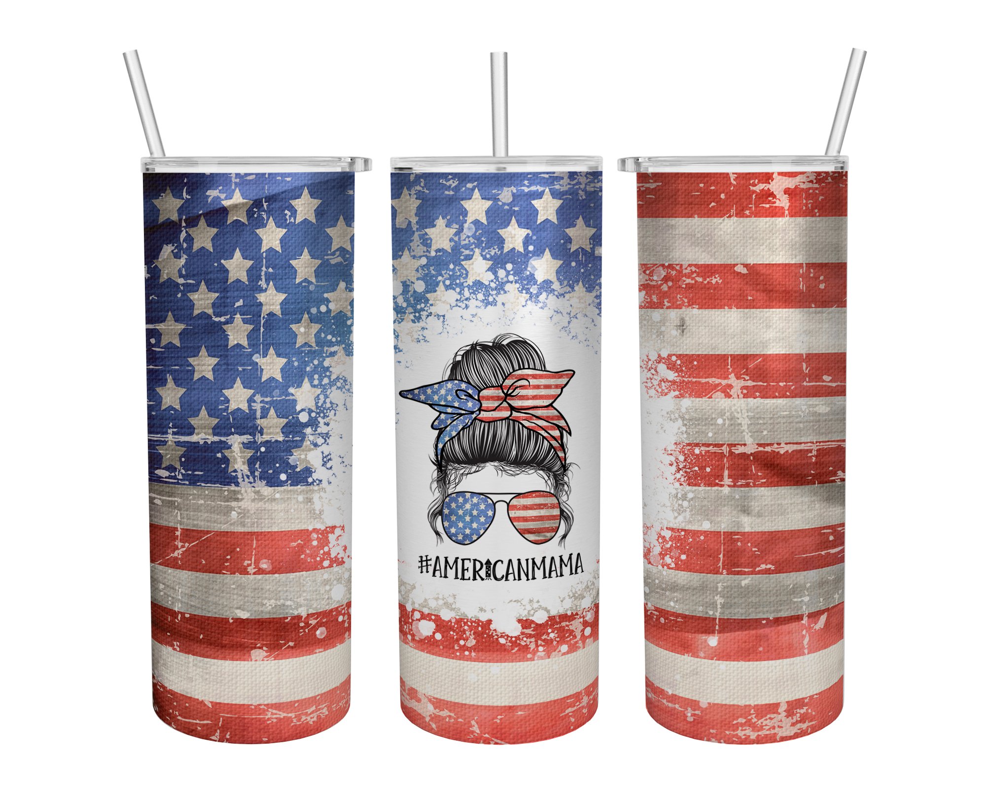 Girl Americanmama Skinny Tumbler – LIMITED EDITION