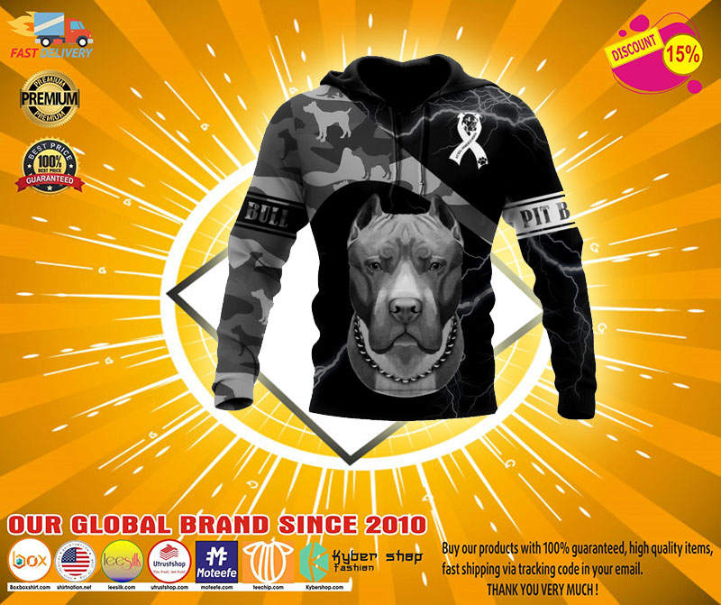 Save A Pit Bull Euthanize A Dog Fighter 3D All Over Print Hoodie4