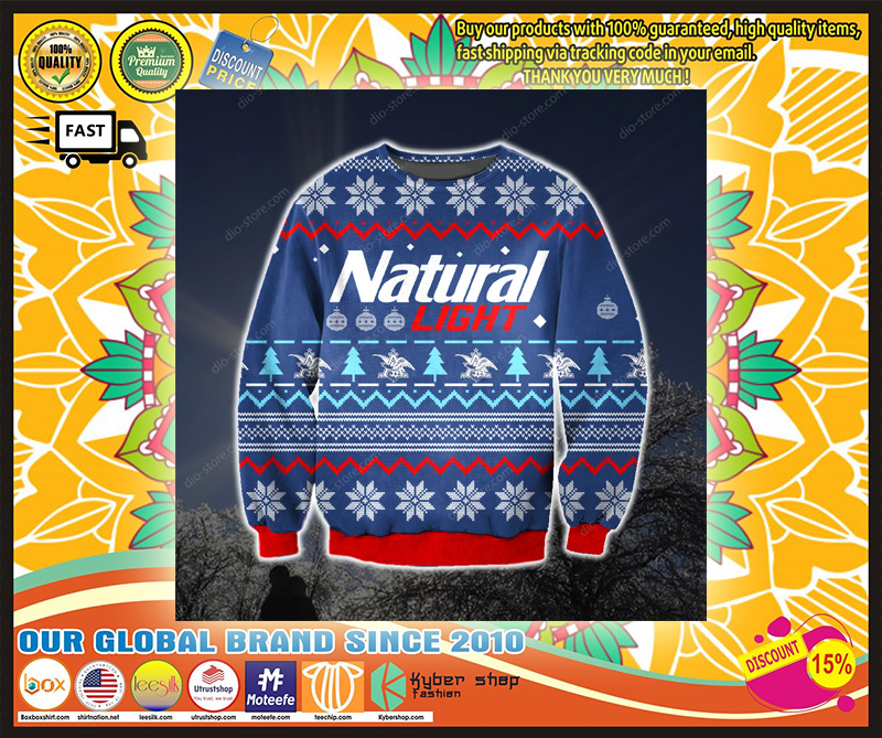 NATURAL LIGHT UGLY CHRISTMAS SWEATER 3