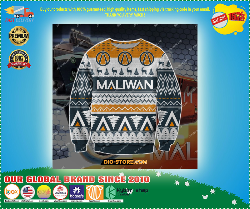 Maliwan borderlandsugly christmas sweater 1