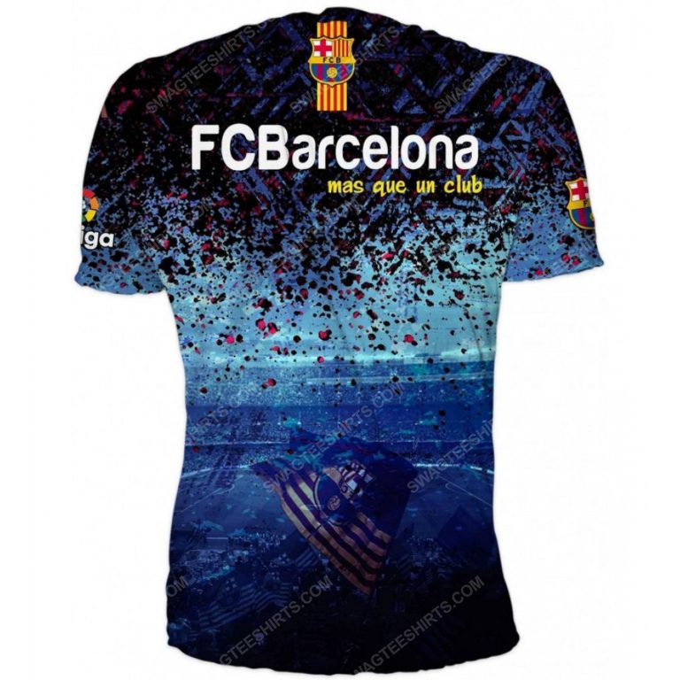 FC barcelona mes que un club full printing shirt - back