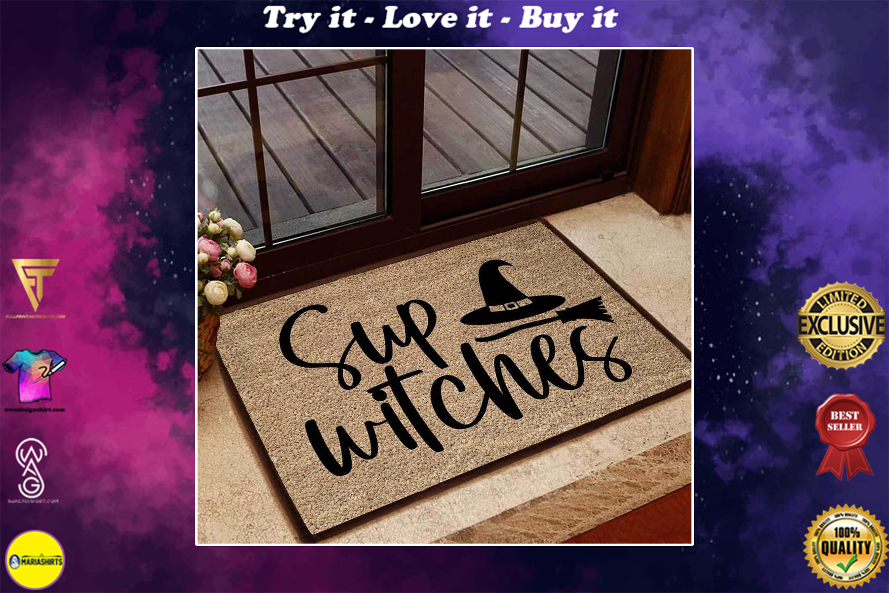 sup witches doormat