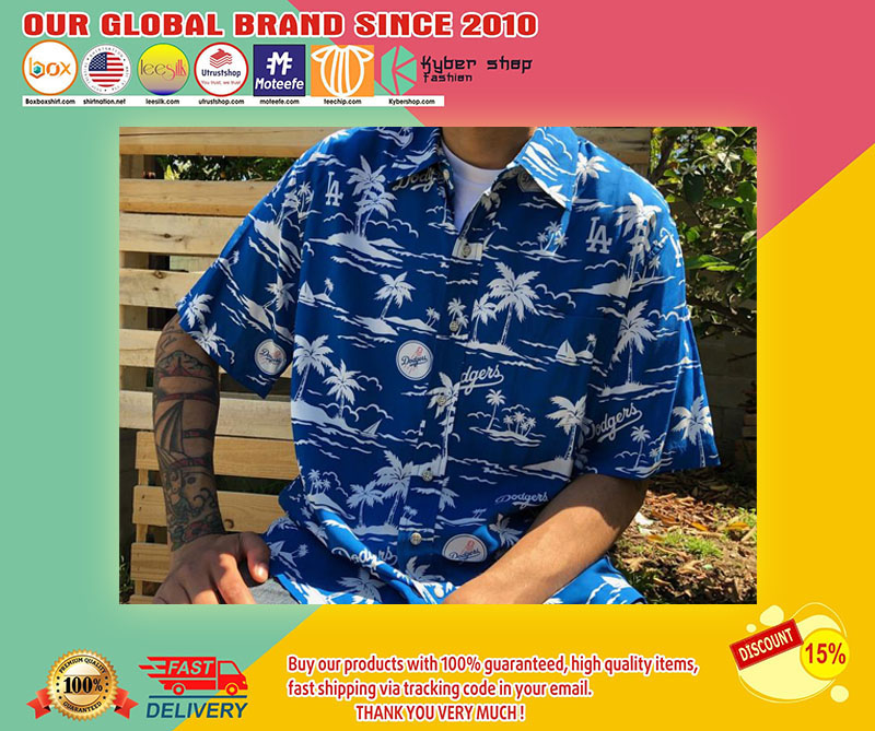 LA Dodgers Hawaiian Shirt