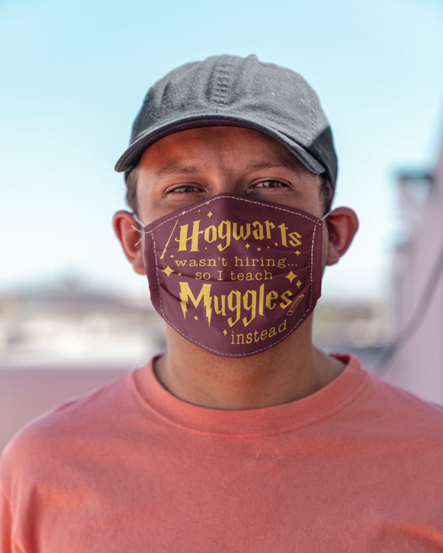 Hogwarts wasn't hiring so i teach muggles instead 3d face mask