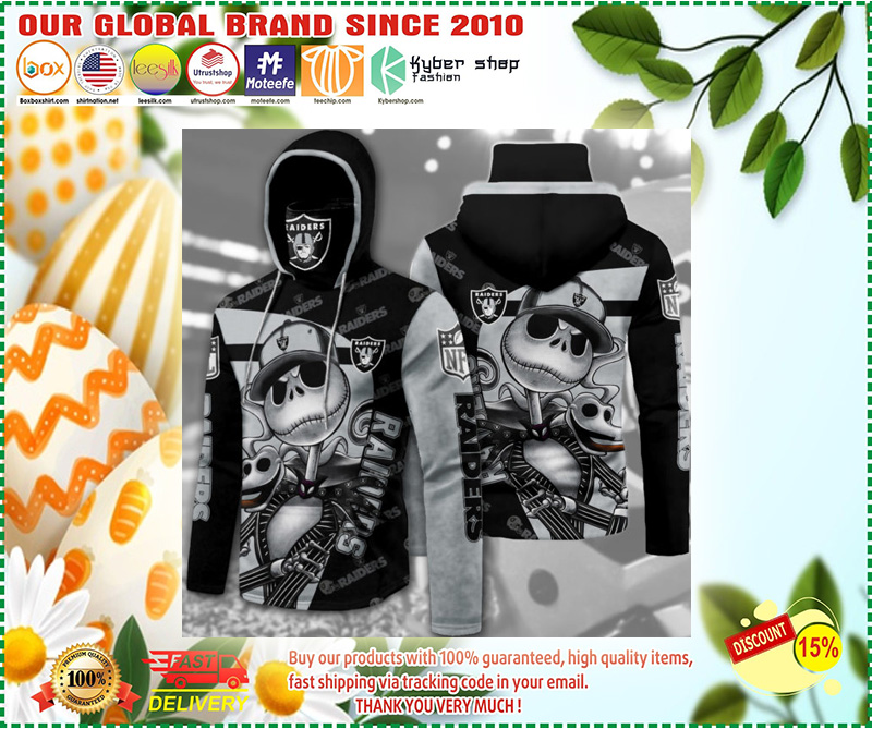 Raiders Hoodie With Gaiter 3d hoodie 2