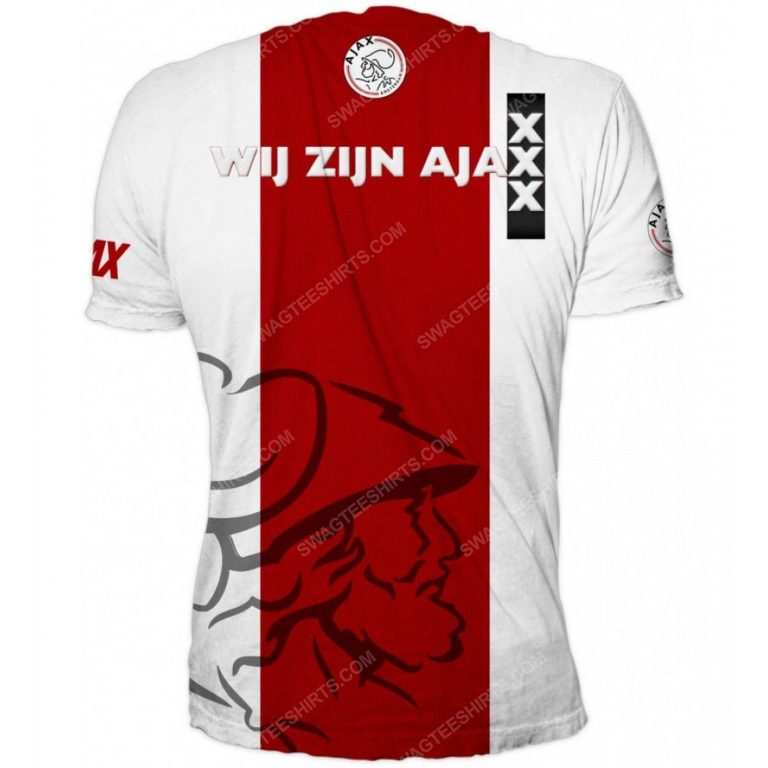 Football club ajax amsterdam full printing shirt - back