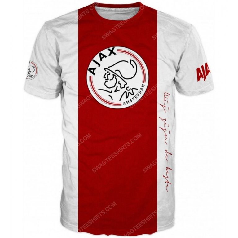 Football club ajax amsterdam full printing shirt - front