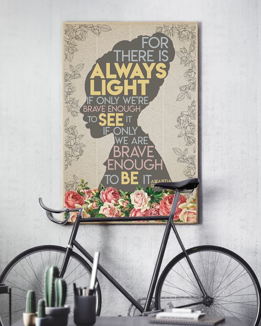 For there is always light Amanda Gorman poster 4
