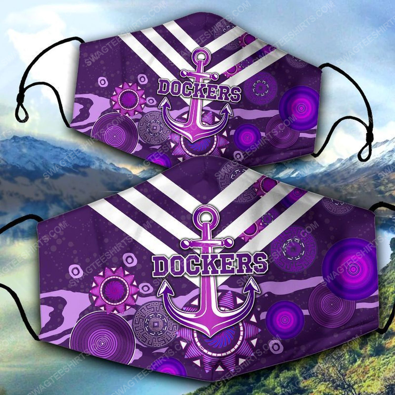 [special edition] Fremantle dockers the fremantle football club face mask – maria