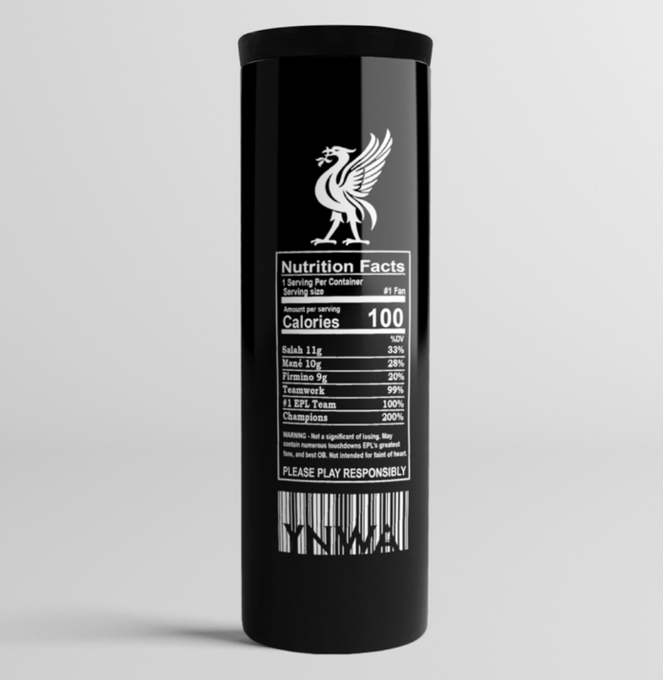 Liverpool Energy skinny tumbler 1