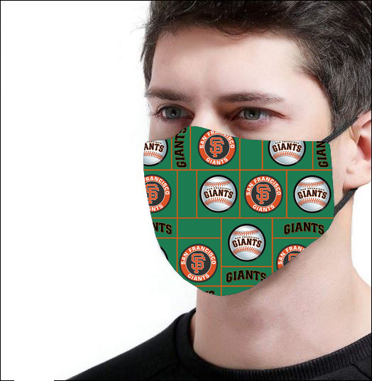 San Francisco Giants logo face mask 3D – dnstyles