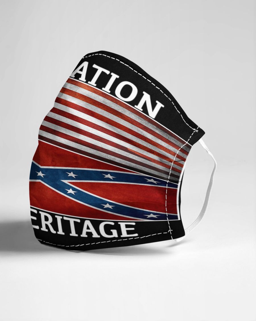 My nation my heritage face mask