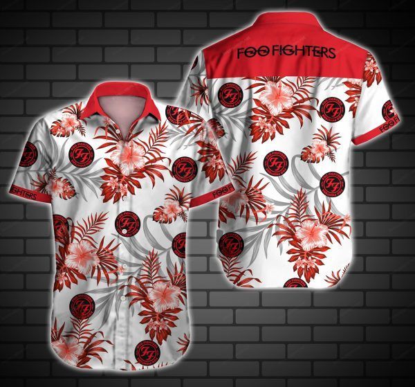 Foo fighters hawaiian shirt – LIMITED EDITION