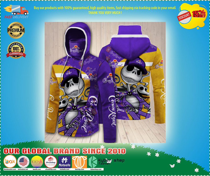 Crown Royal Hoodie With Gaiter 3d hoodie 2