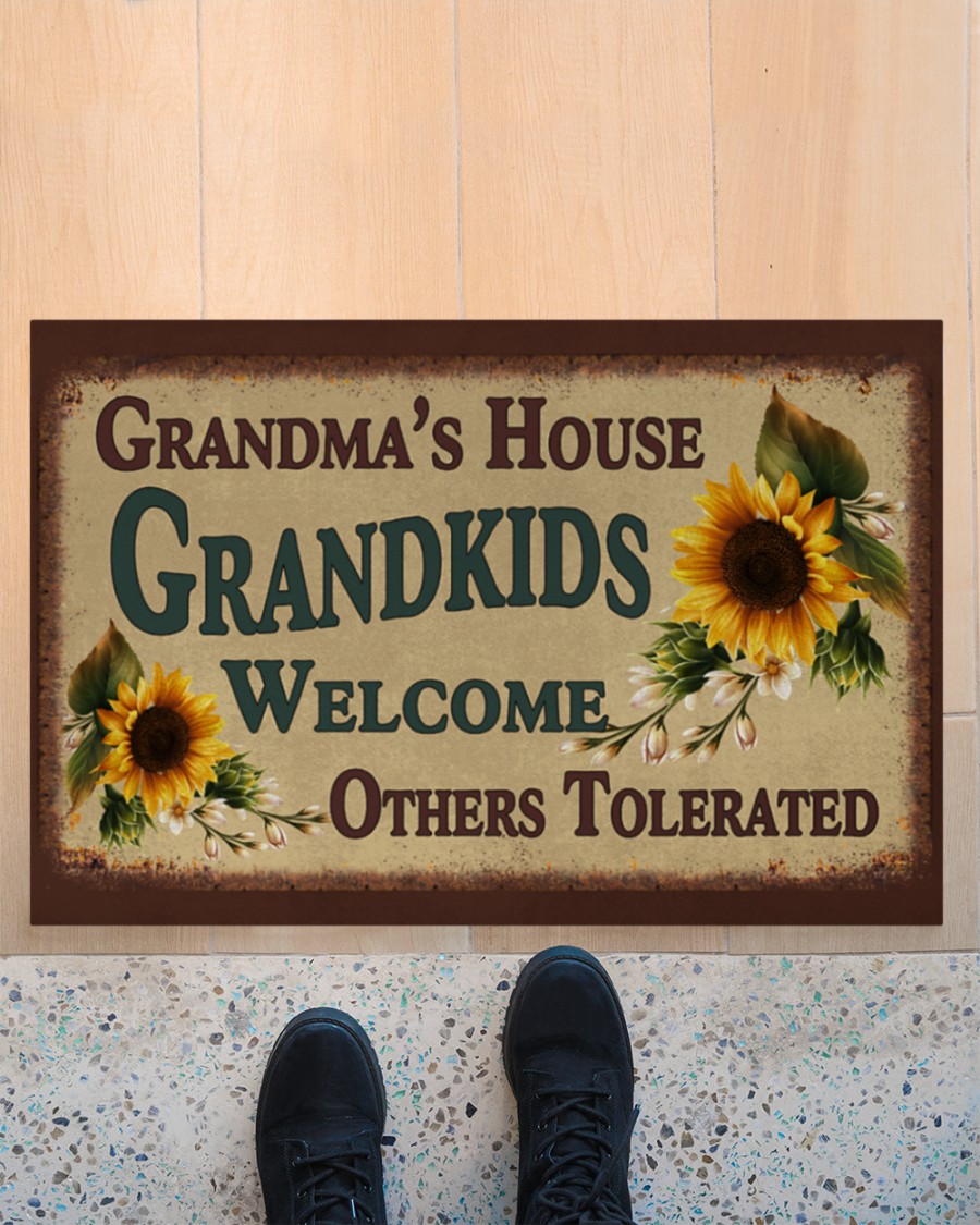 Granma's house grandkids welcome others tolerated doormat 3