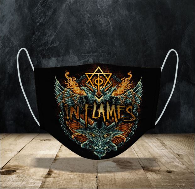In Flames face mask