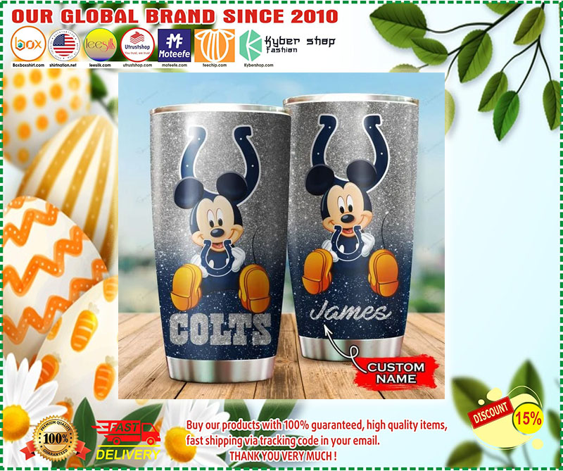 Mickey Mouse Indianapolis Colts Tumbler 3