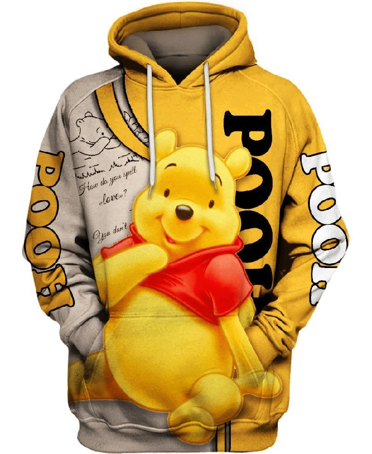 Winnie The Pooh 3D Hoodie7