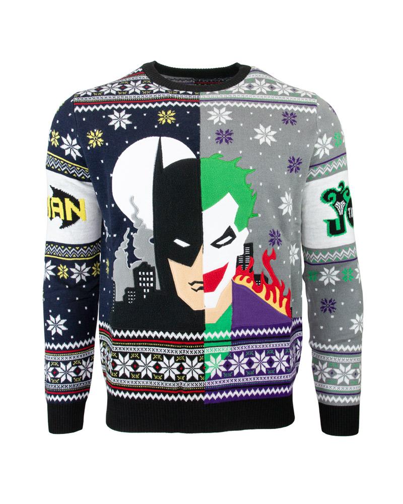 Batman vs Joker christmas sweater and jumper