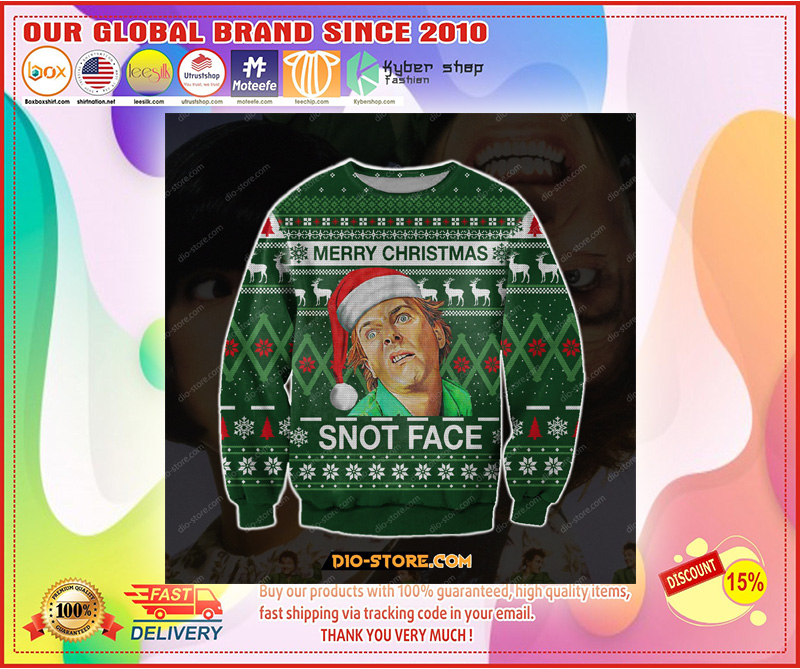 DROP DEAD FRED UGLY CHRISTMAS SWEATER