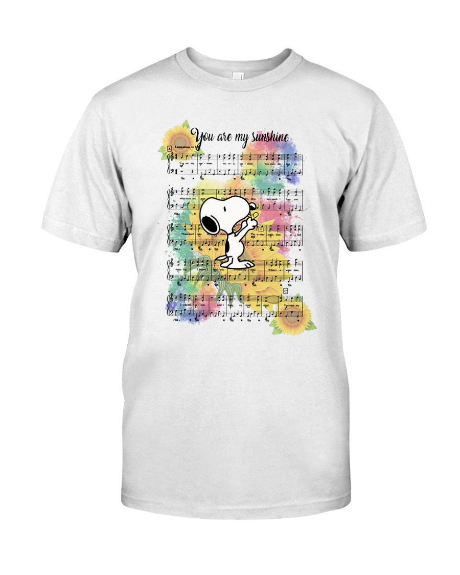 Snoopy You are my sunshise shirt