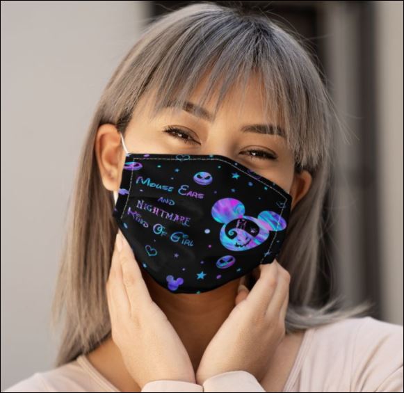 Mouse ears and nightmare kind of girl face mask – dnstyles