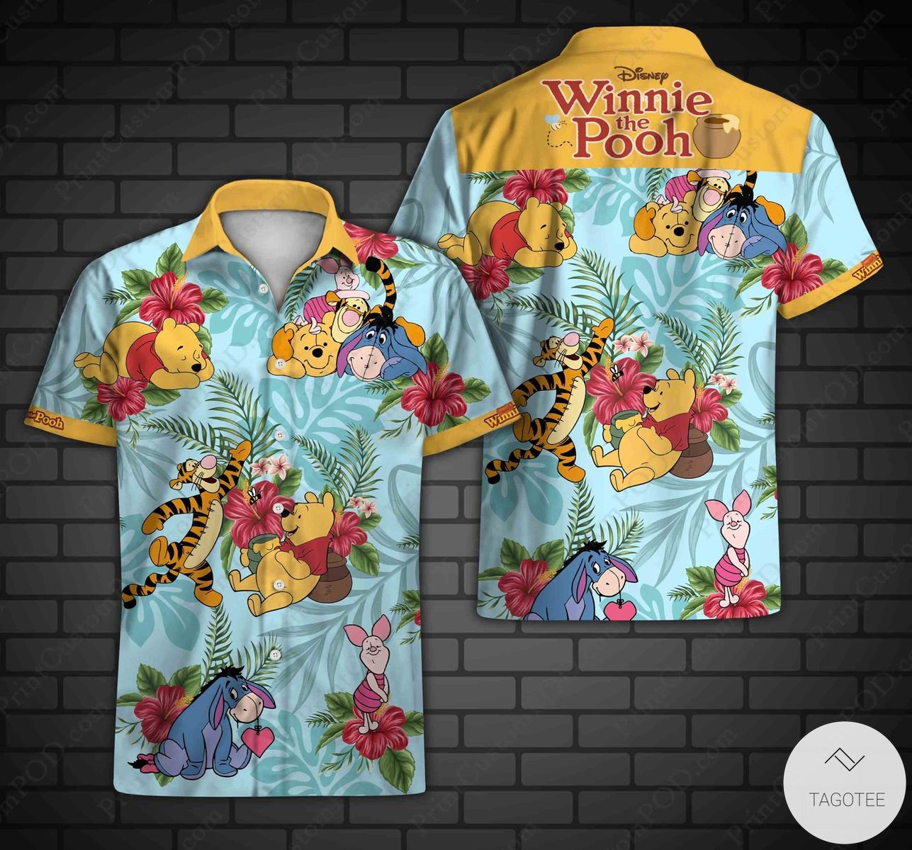 Disney Winnie The Pooh Hawaiian Shirt  – TAGOTEE