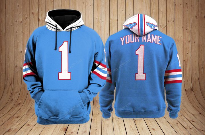 Houston oilers custom name hoodie – LIMITED EDITION