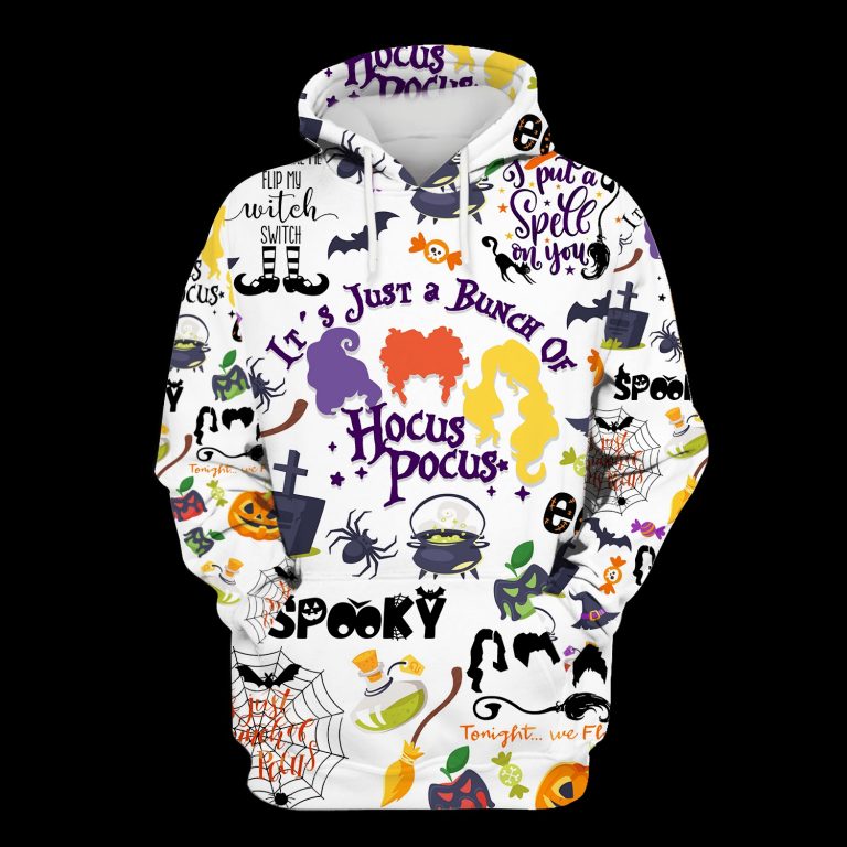 Hocus Pocus It's just a bunch of Spooky Halloween shirt hoodie (1)