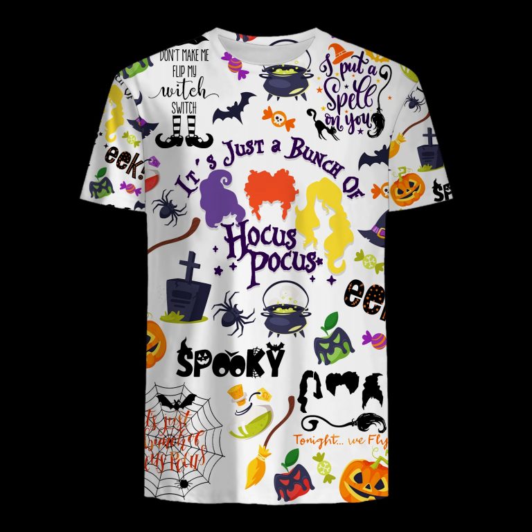 Hocus Pocus It's just a bunch of Spooky Halloween shirt hoodie (2)