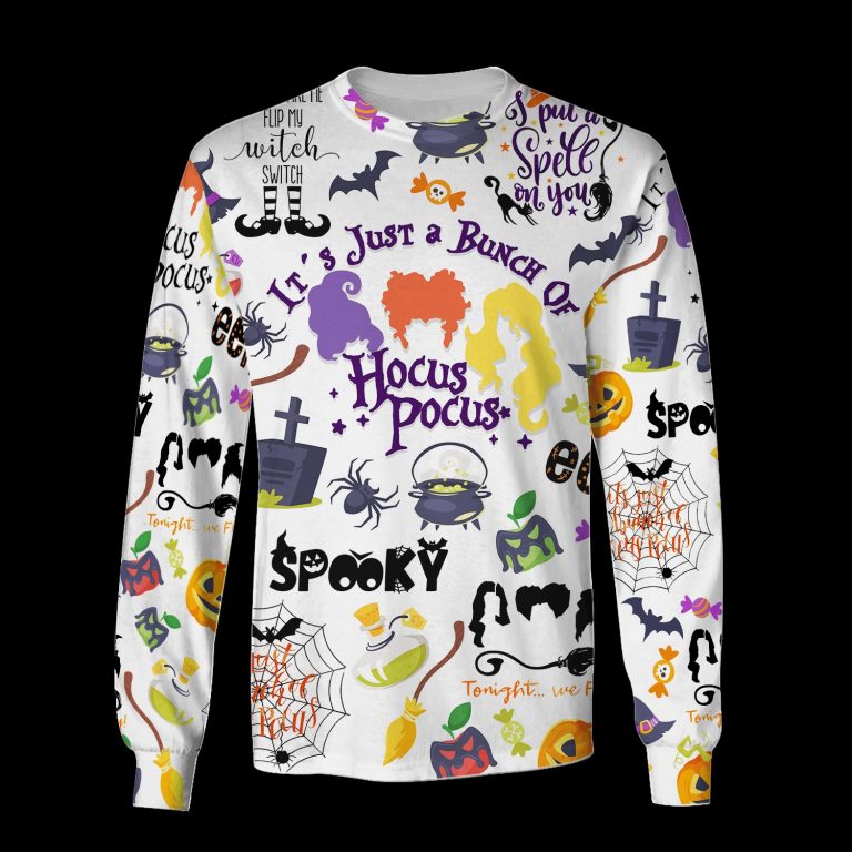 Hocus Pocus It's just a bunch of Spooky Halloween shirt hoodie (6)