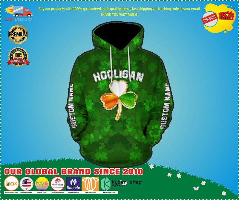[LIMITED EDITION] Hooligan irish hooligan stay true till death custom name 3D hoodie