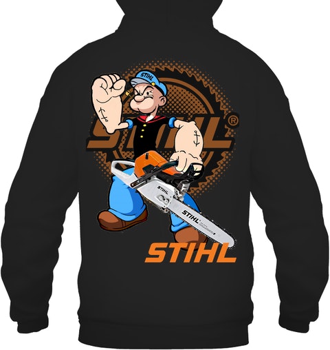 STIHL Popeye shirt hoodie 2