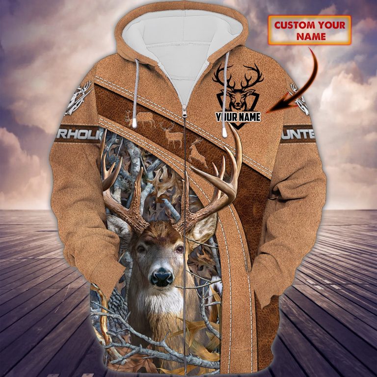 Hunting Deer Hunter Holic Personalized 3D Hoodie Shirt