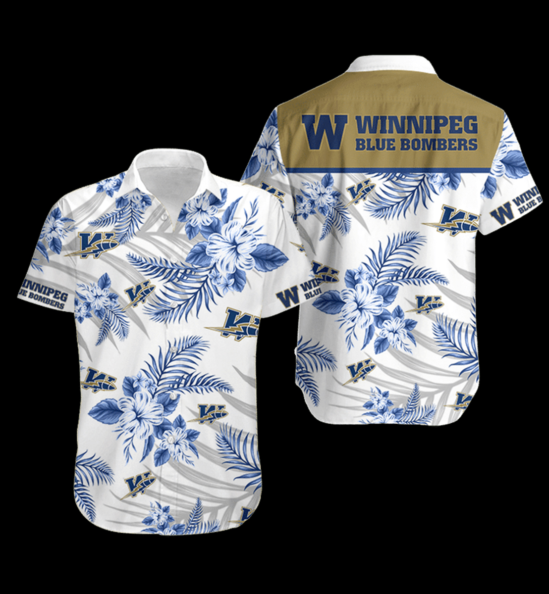 Winnipeg Blue Bombers Hawaiian Shirt – LIMITED EDITION