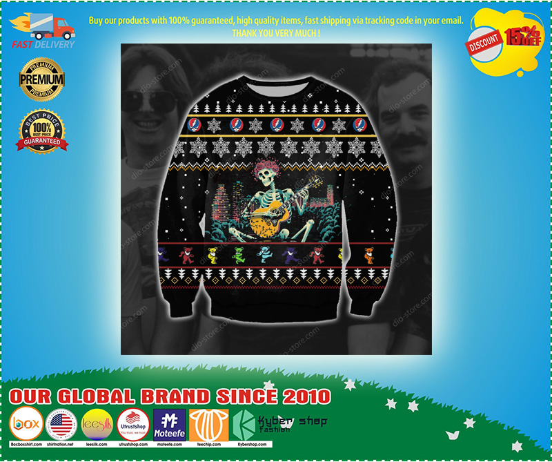 GRATEFUL DEAD UGLY CHRISTMAS SWEATER 2
