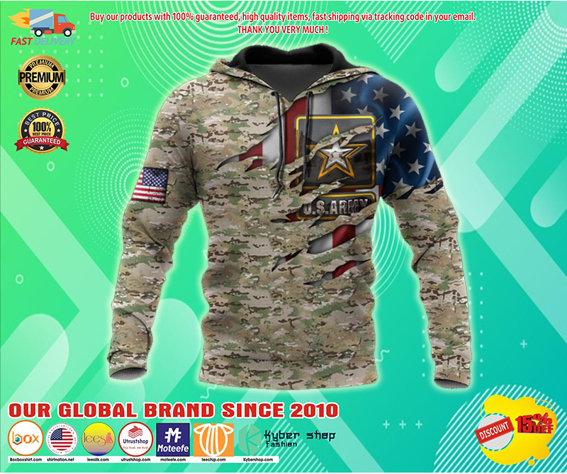Us army veteran camo american flag 3d all over printed hoodie 1