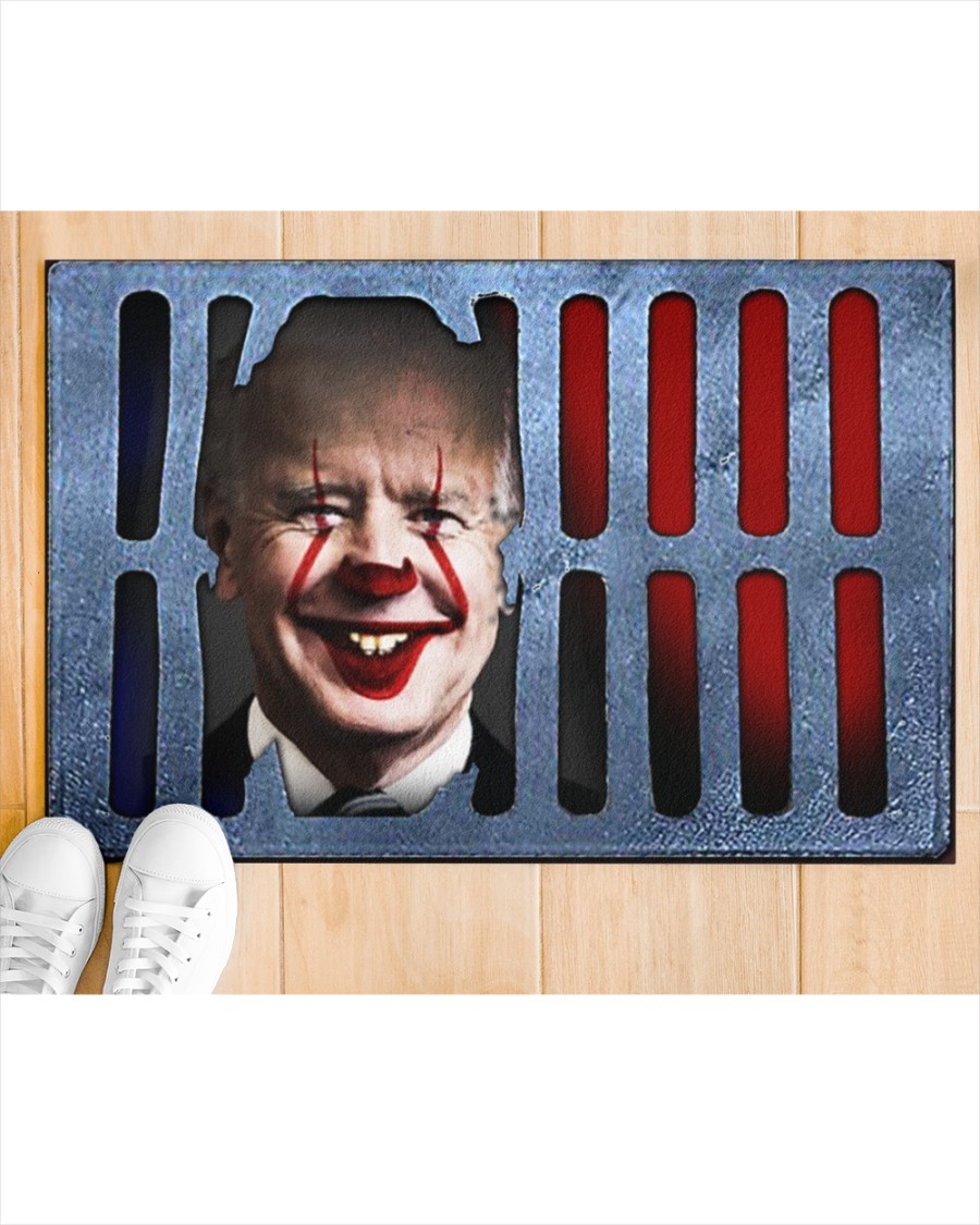 IT Pennywise Biden doormat