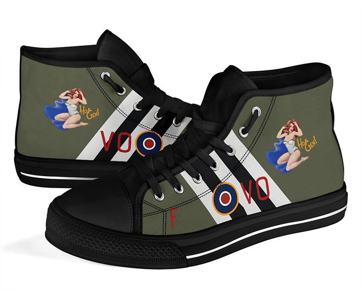 B 25 Hot Gen Inspired Mens High Top Canvas Shoes2