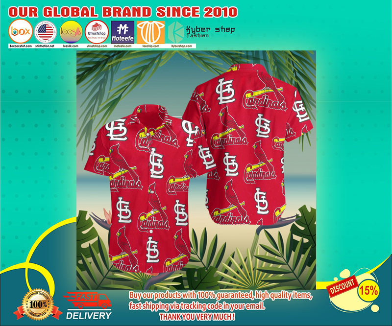 St louis cardinals hawaiian shirt