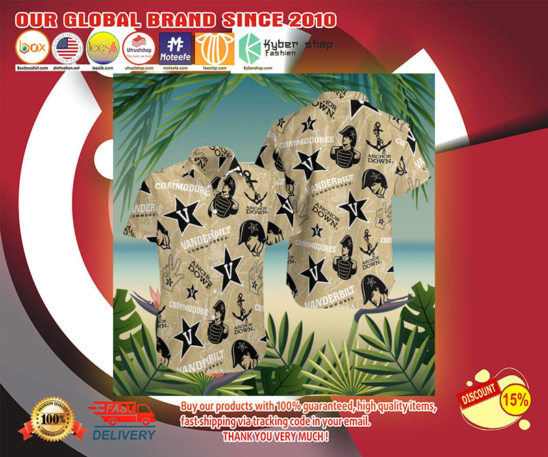 Vanderbilt commodores hawaiian shirt – LIMITED EDITION