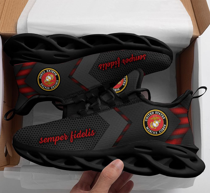 United States Marine Corp US Marine clunky max soul yeezy shoes – LIMITED EDITION