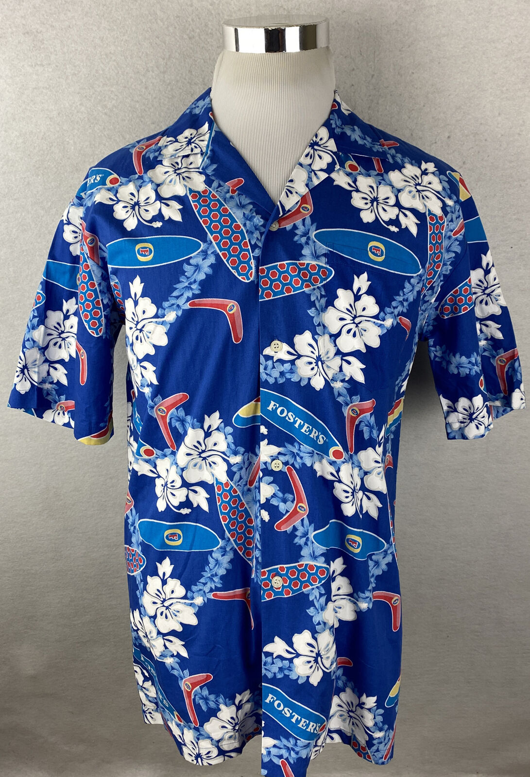 Fosters lager Hawaiian Shirt, Beach shorts