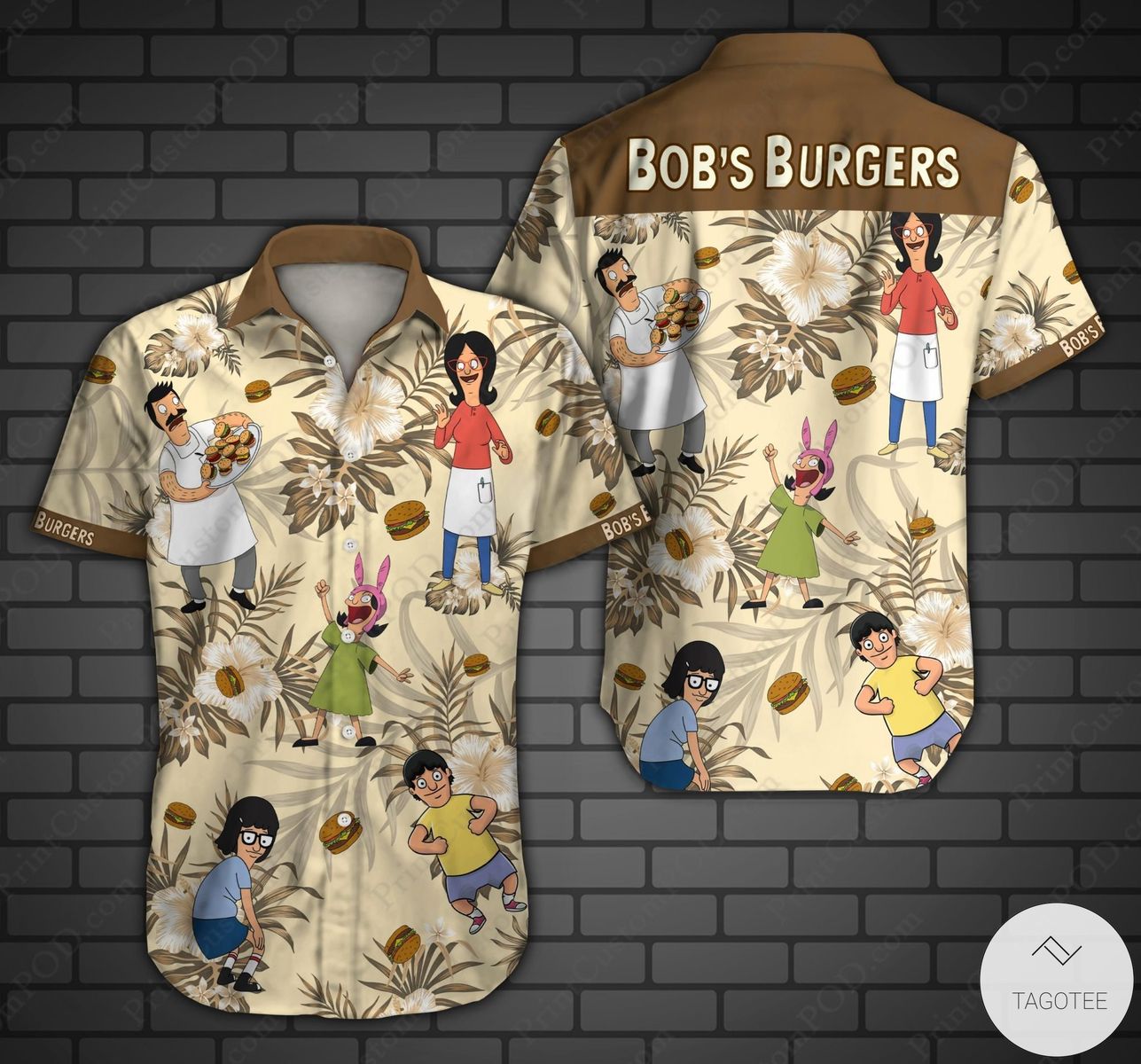 Bob’s Burgers Hawaiian Shirt  – TAGOTEE