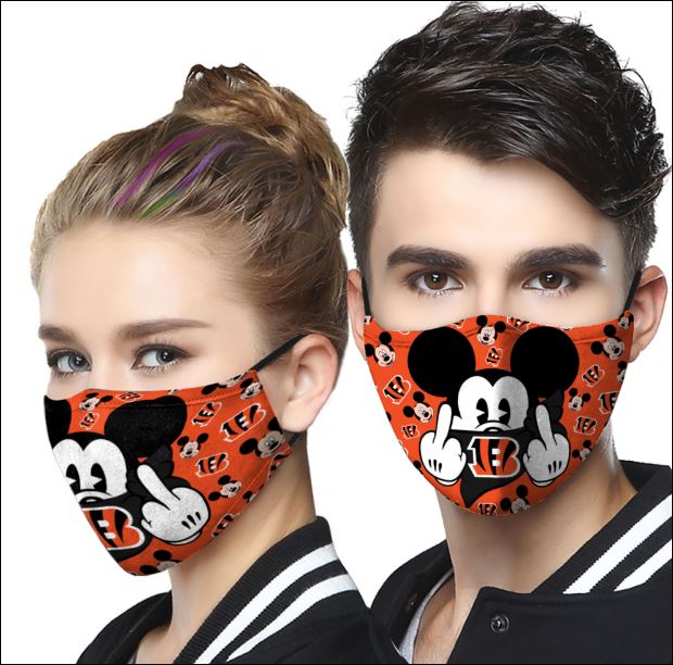Cincinnati Bengals Mickey mouse face mask