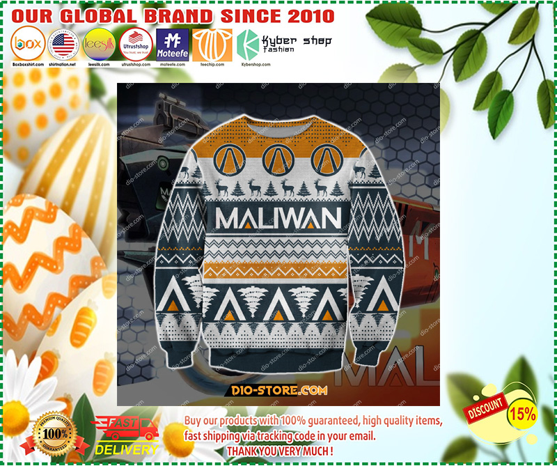 Maliwan borderlandsugly christmas sweater 2