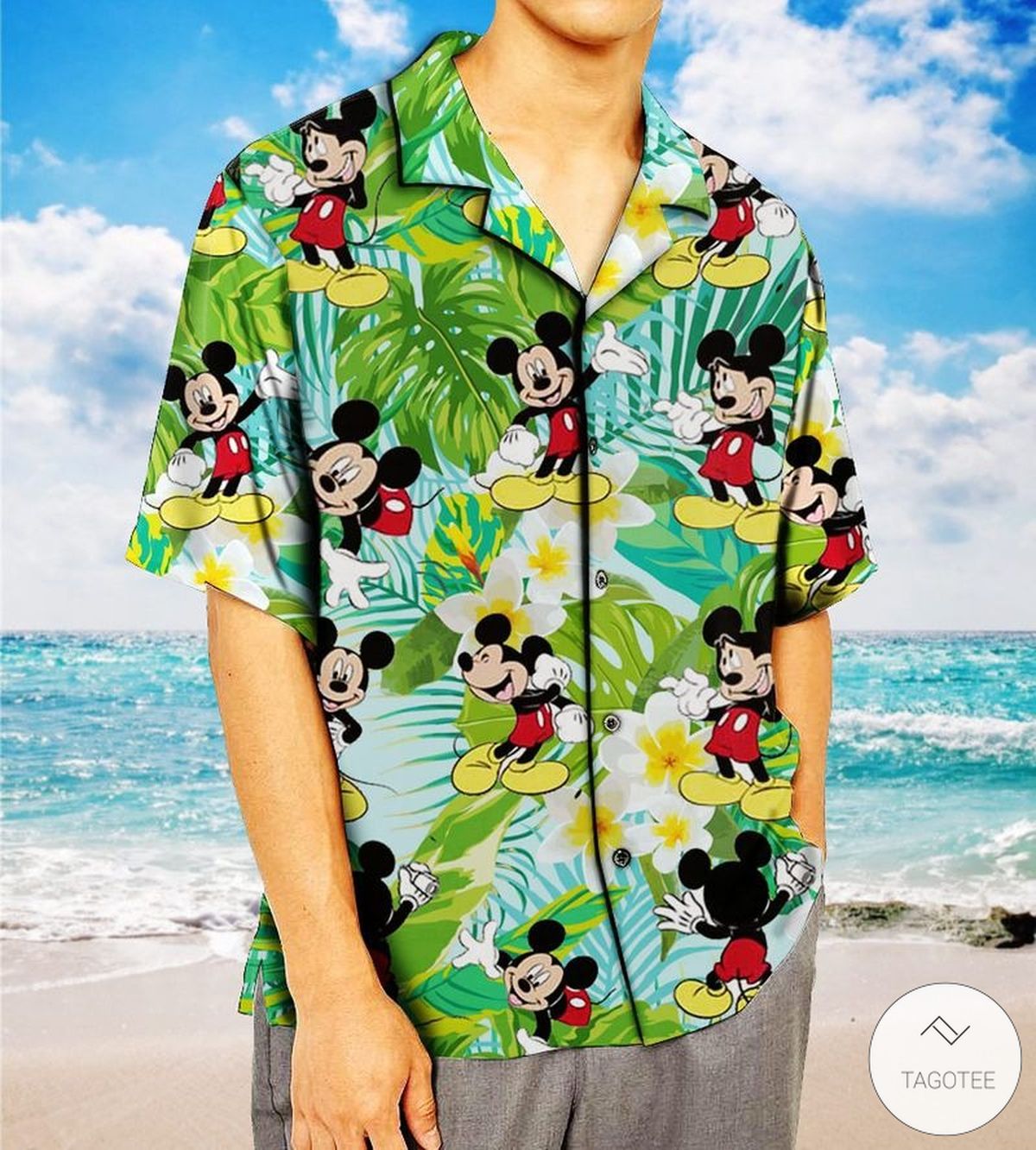 New York Mets Mickey Mouse Hawaiian Shirt And Short - Tagotee