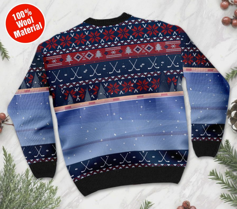 Jesus and Santa Claus best pucking Christmas ever ugly sweater - dnstyles
