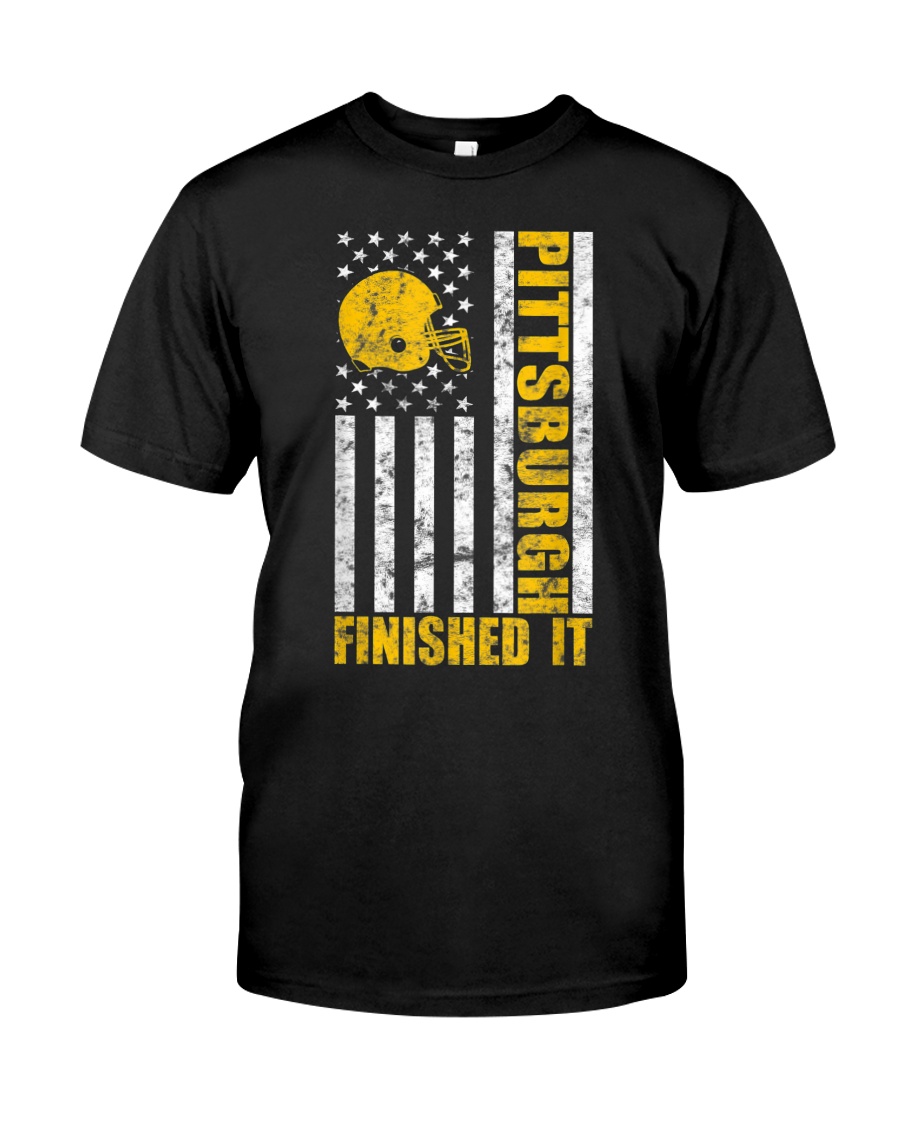 Pittsburgh finished it shirt