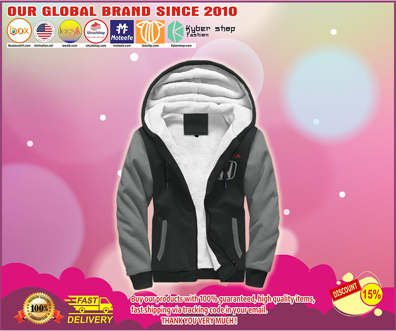 Honda fleece hoodie 1